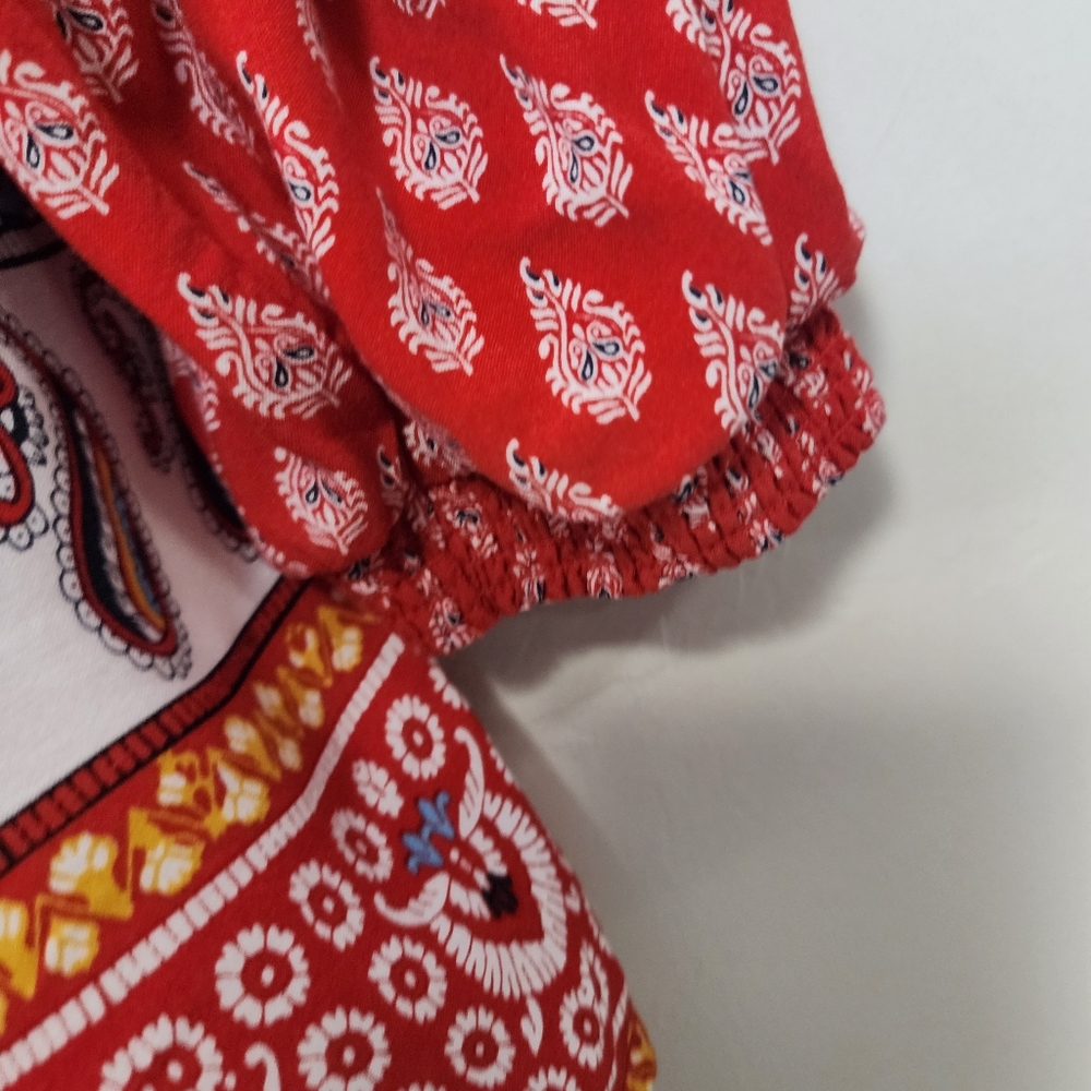 Beach Lunch Lounge split neck tunic Medium - Picture 3 of 8